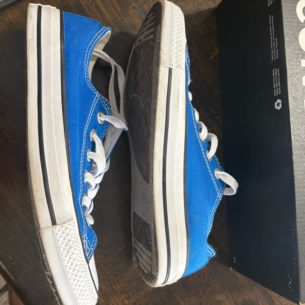 Women’s Converse All Star Royal Blue Shoes - Picture 3 of 6